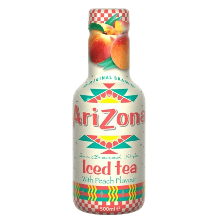 Arizona peach iced tea 