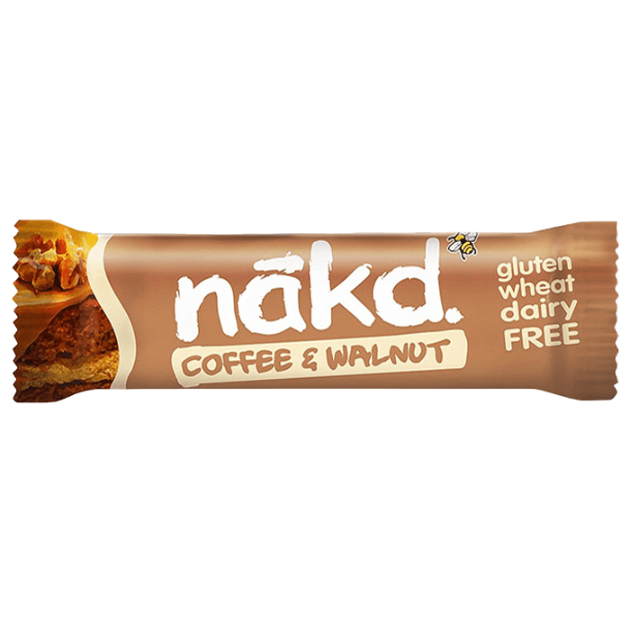 Nakd coffee and walnut bar