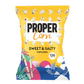 Proper corn sweet and salty popcorn bag