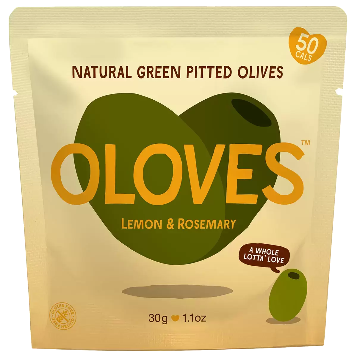 Oloves Olives - Natural Green Pitted Olives (3 Flavours)