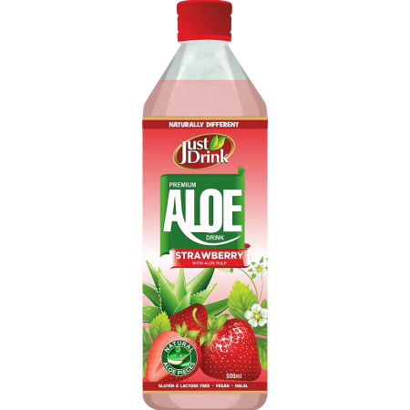 Just drink aloe strawberry 